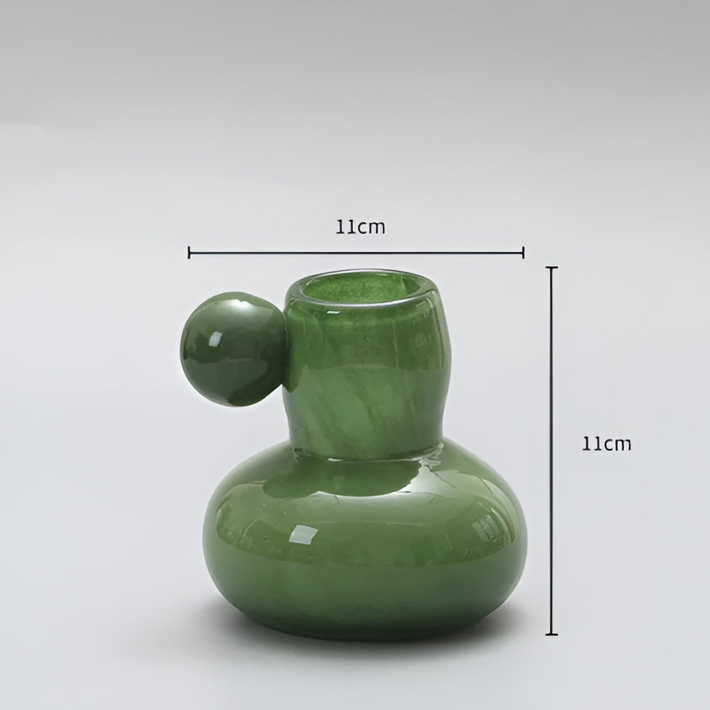Skanto | Celestial Nordisk Glass Lysestake