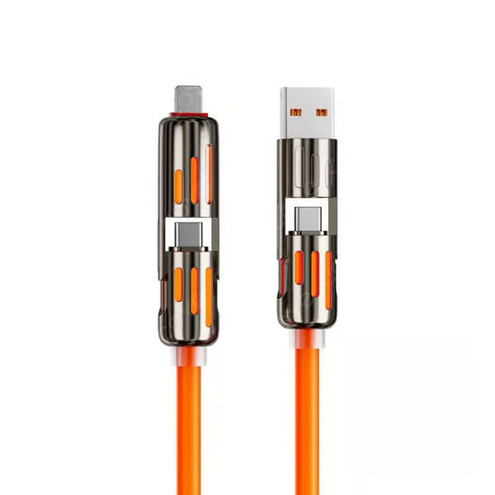 Skanto | 4 i 1 USB ladekabel MAX 240W hurtiglading