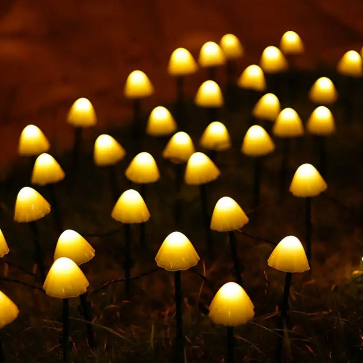 Skanto | LED Solcelle Lyskjede Bakke Stake Sopplamper