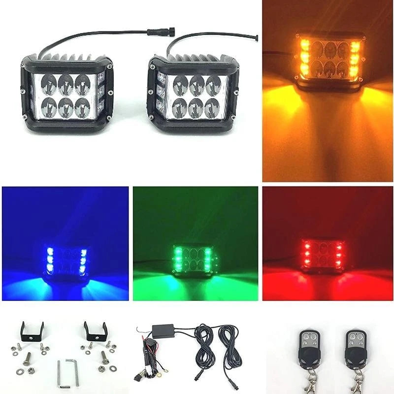 LED strobelys med tre sider for bil | Skanto
