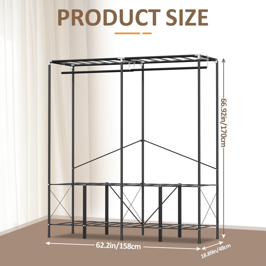 Foldbar garderobe soveromskap | Skanto