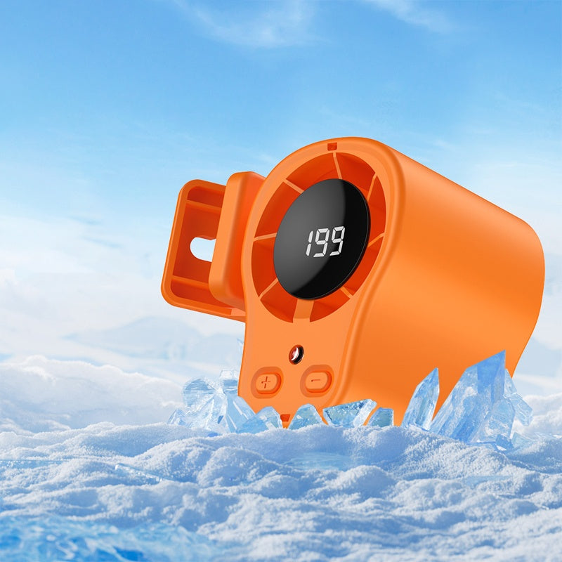 Mini vifte med ventilasjonsklemme for bil og skrivebord | Skanto