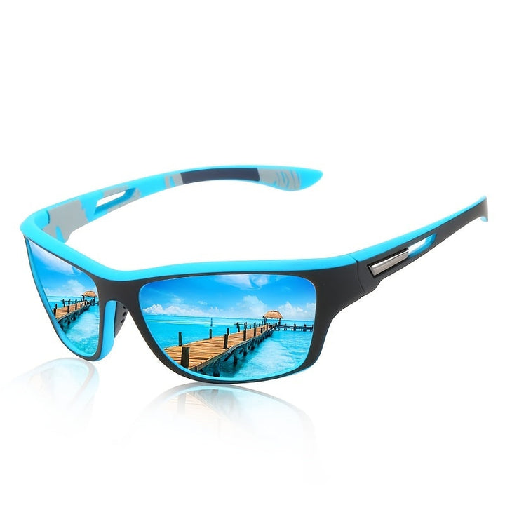 Sport solbriller for menn – Polariserte med UV400 beskyttelse – VisionX Pro | Skanto
