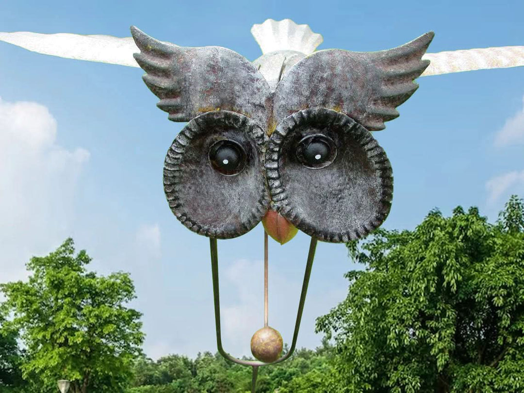 Metallenes Gartenwindspiel, Gartendekoration für den Außenbereich