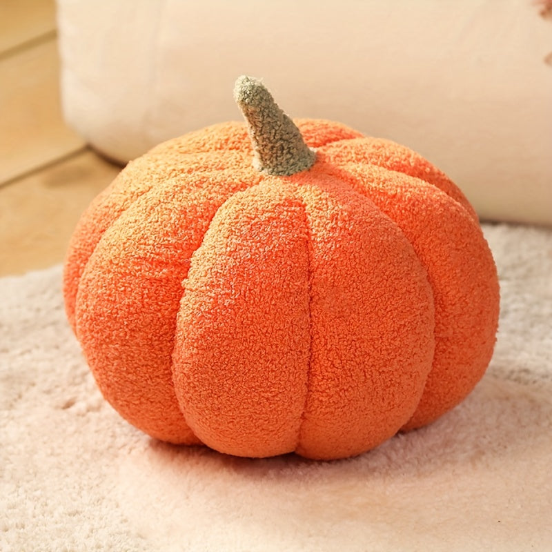 Myk Plush Gresskarpute - Dekorativ Videospill Plush Leketøy for Barn 0-3 År, Perfekt for Halloween | Skanto