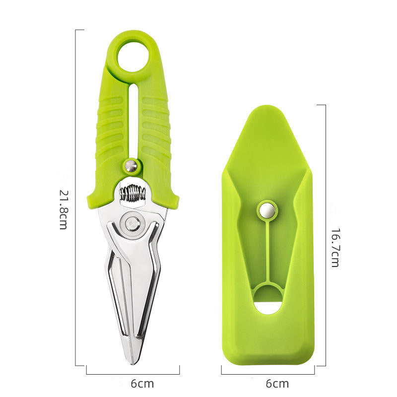 Norvo | Rustfritt Stål Multifunksjonelle Magnetiske Kjøkken Saks