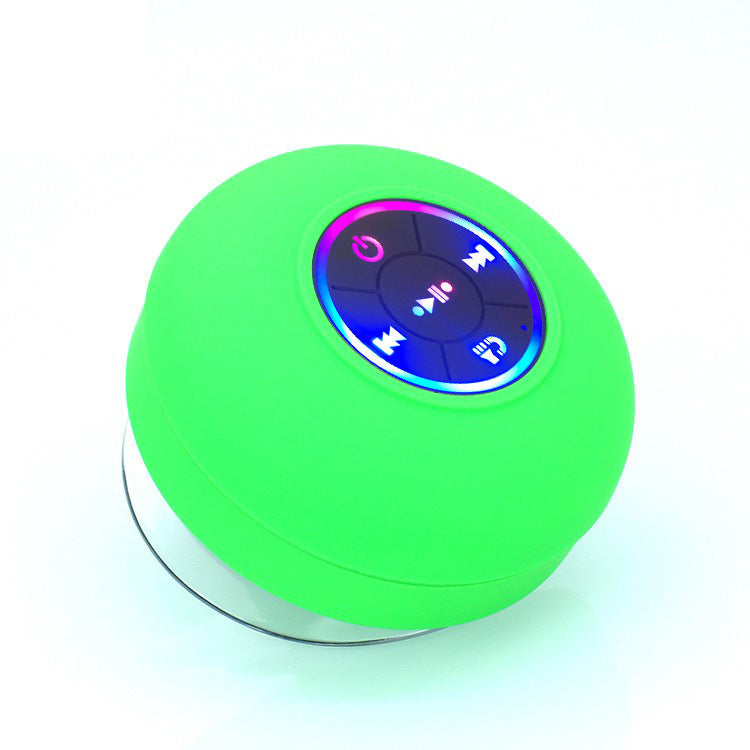 Mini Bluetooth dusj høyttaler med LED lys | Skanto