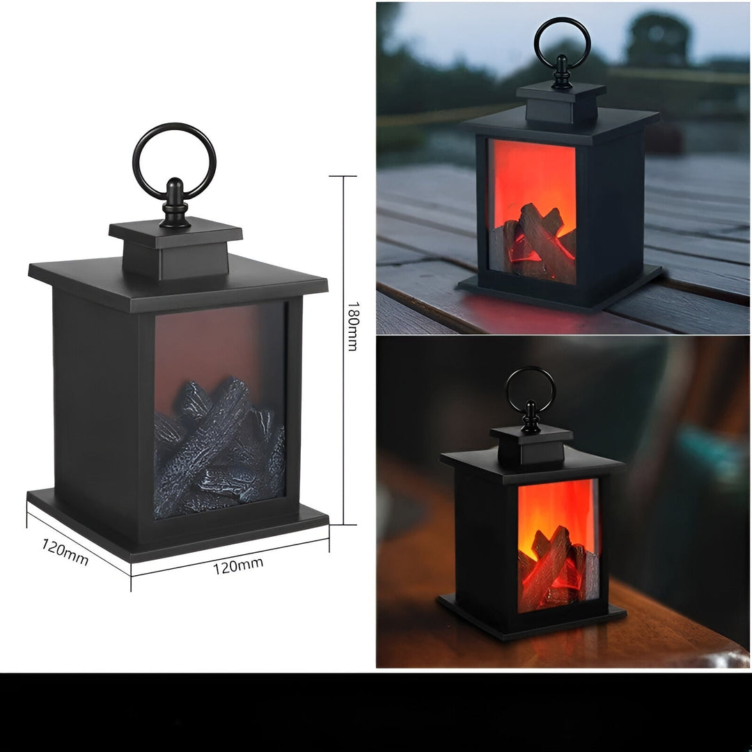 RadiantGlow Flamme Lampe - Bring Varme og Atmosfære til hjemmet ditt | Skanto