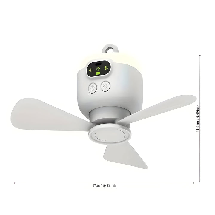 CoolTrail - Campingvifte for utendørs USB-oppladbar | Skanto