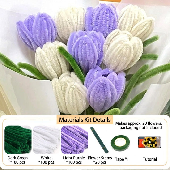 Skanto | DIY Chenille Blomsterkit