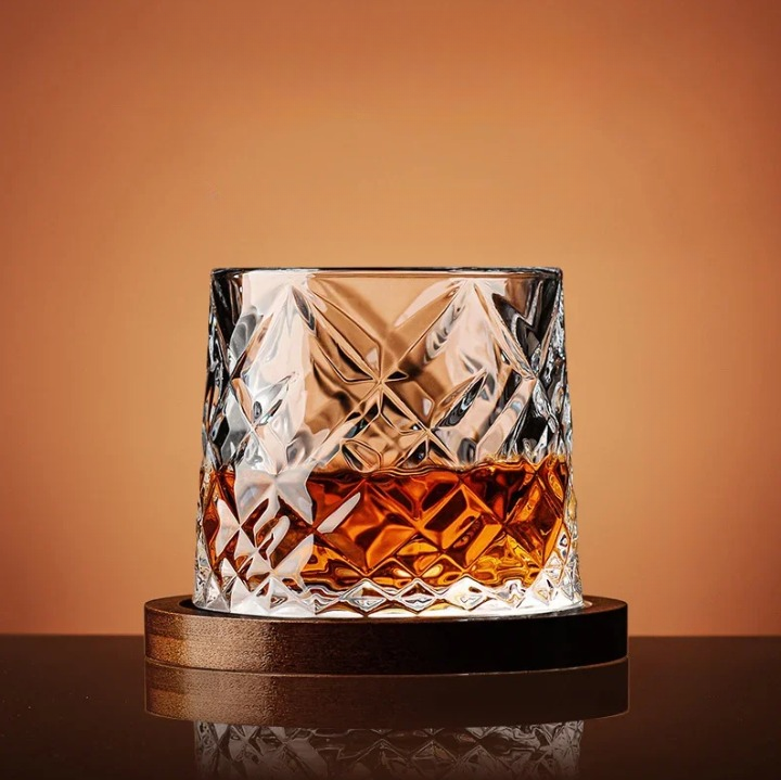 WhiskeySpin - Premium roterende whiskeyglass Skanto