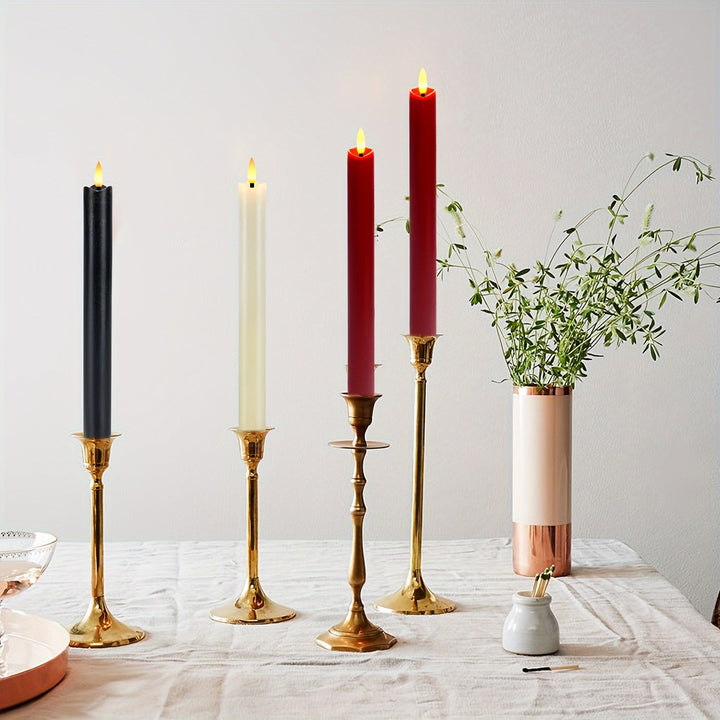 Eebuss Flameless Cone Candles – Realistisk LED Effekt Skanto