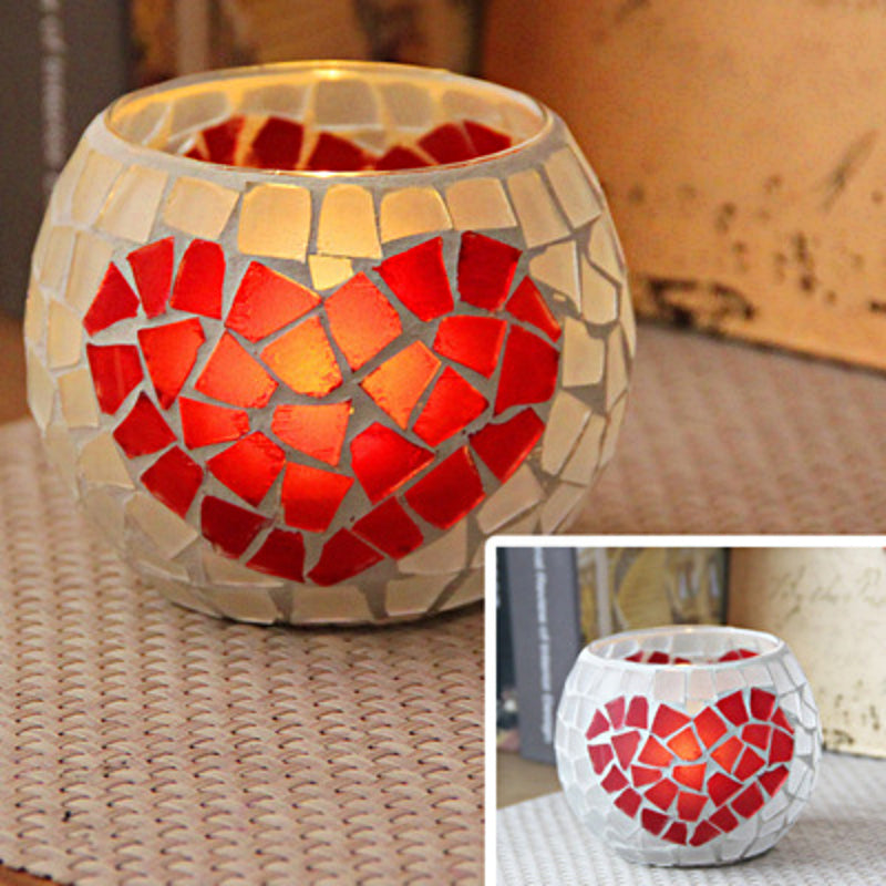 Skanto | Europeisk Retro Glass Mosaic Tealight Holder