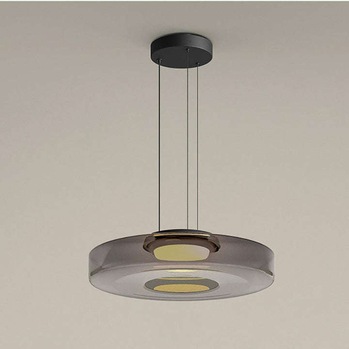 Skanto | Modern Glass Pendant Lamp in Bauhaus Style - AuroraSphere