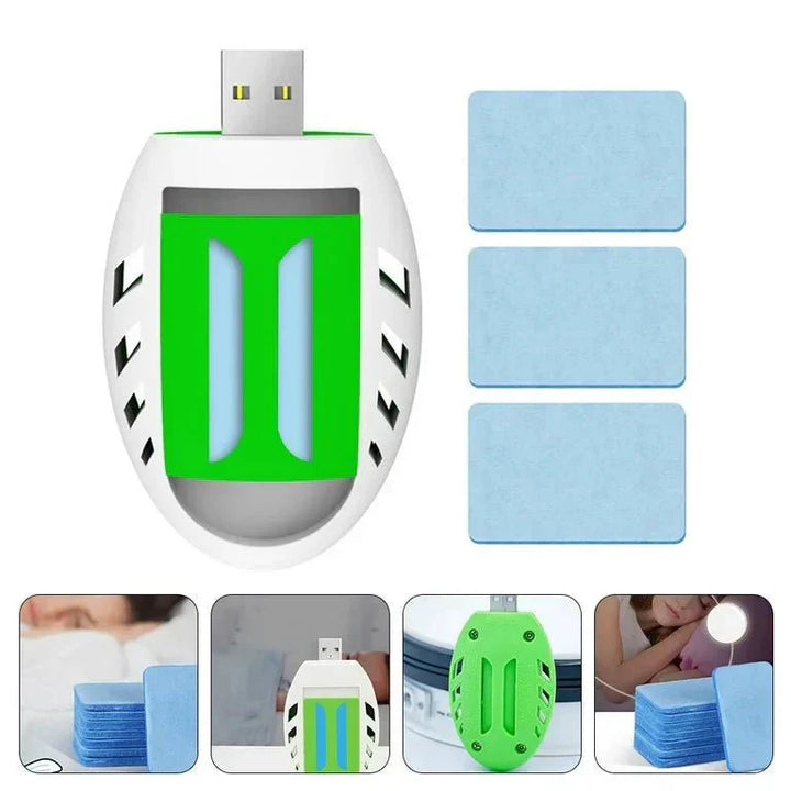 Skanto | USB Myggavstøtende - Beskytt deg mot insekter - Praktisk og effektiv!