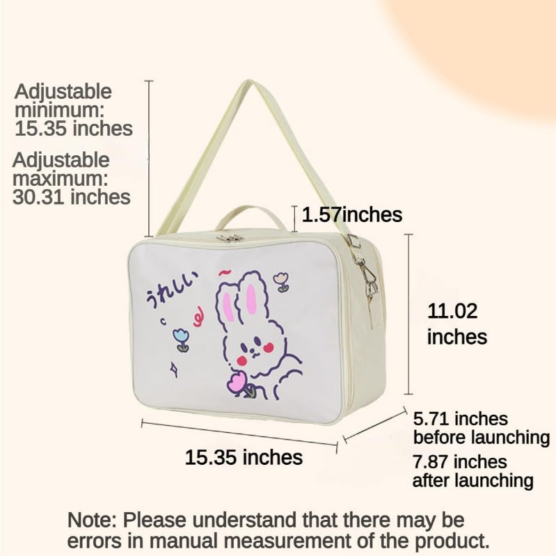 Skanto | Kawaii Tote Bag med stor kapasitet