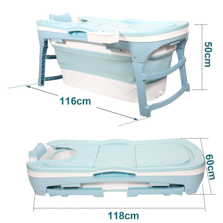 Foldbar badekar med lokk | Skanto