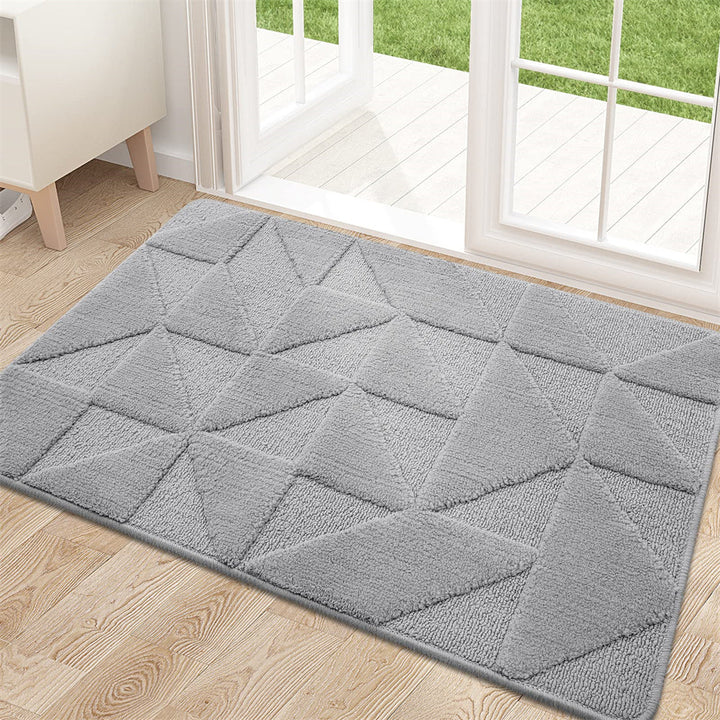 Skanto | Moderne Geometrisk Antiskli Mikrofiber Dørmatte