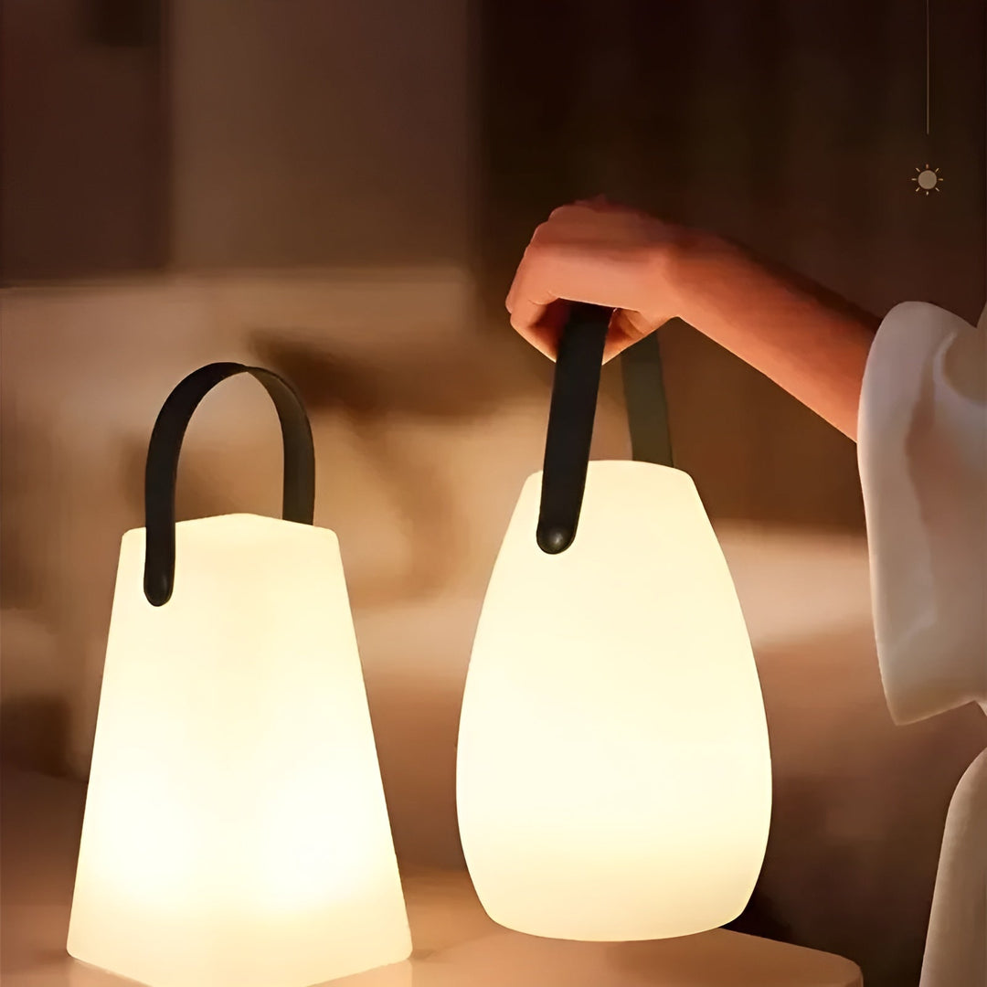 Trådløs LED-bordlampe – Vanntett, oppladbar og 16 farger | Skanto
