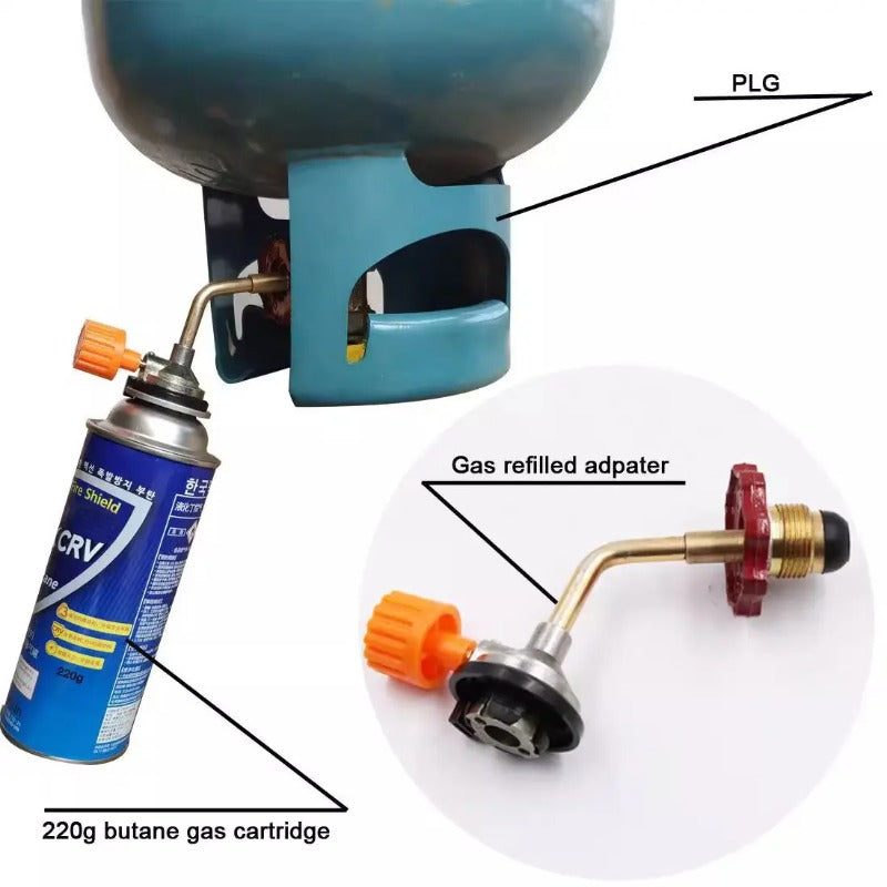Hose-Free Gass Fylling Adapter Skanto