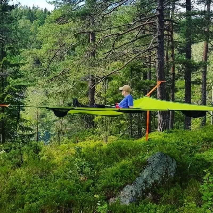 Skanto | Multi-Person Camping Hengekøye med 3-Punkts Anker System