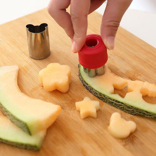 8 stk sett Blomst Stjerneform Grønnsak Frukt Cutter Mold Slicer | Skanto