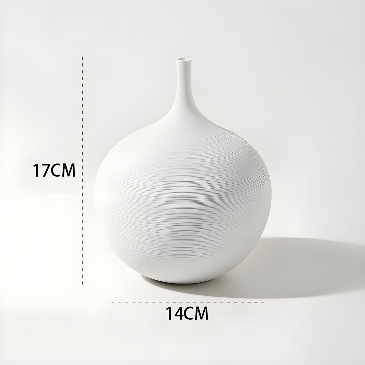 Norvo | Minimalistisk Håndlaget Keramisk Zen Vase