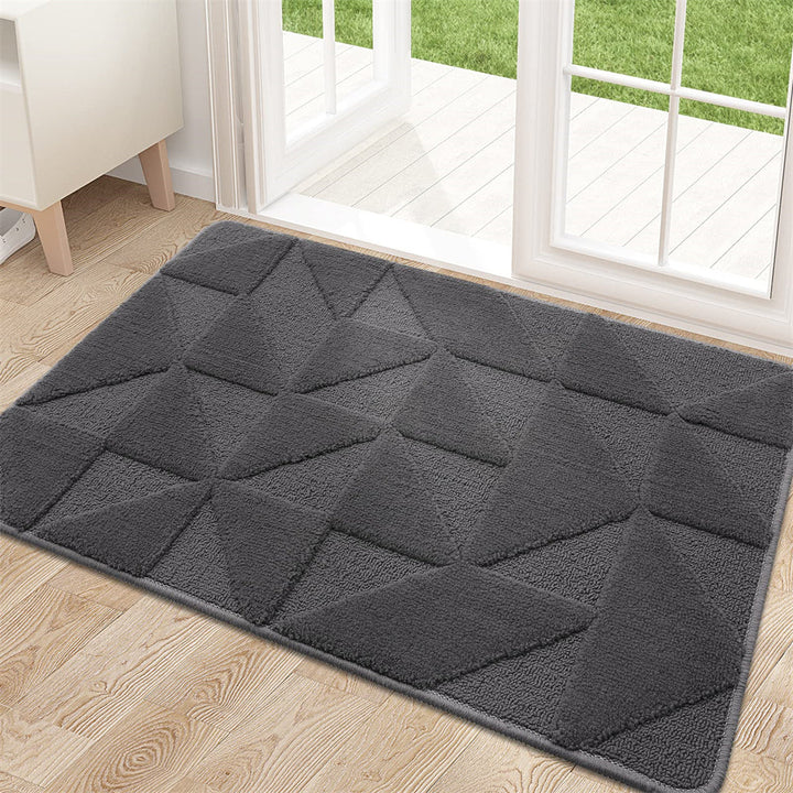 Skanto | Moderne Geometrisk Antiskli Mikrofiber Dørmatte