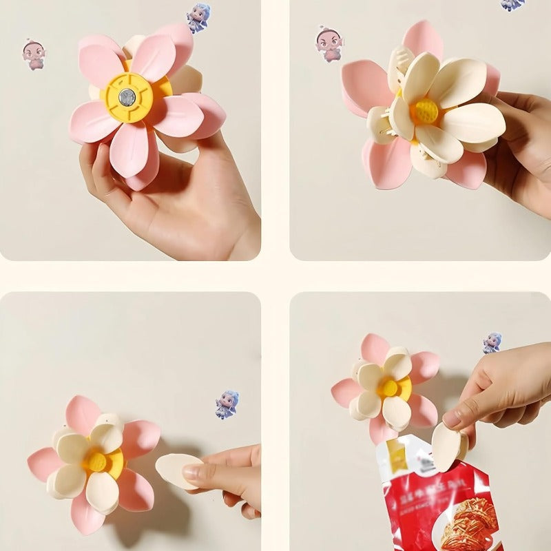 Skanto | Blomsterformet Magnetisk Klemme Kjøleskapsmagnet