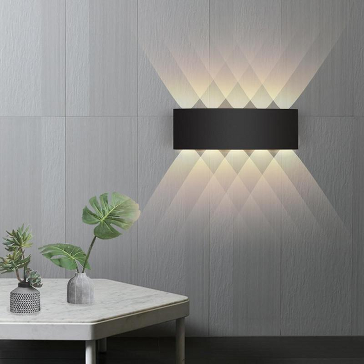Utendørs vanntett aluminiums LED vegglampe | Skanto