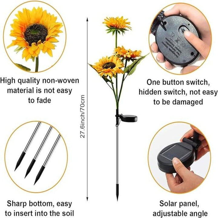 PowerBlume Sollys — Forvandle hagen din til en magisk lysoase uten stress og strømregninger! | Skanto