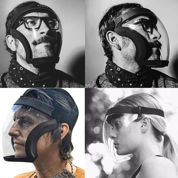 Skanto | 🔥🔥Full Face Protection Stor Gjennomsiktig Ansiktsskjold