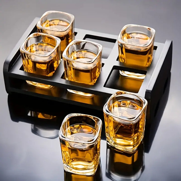 AurumLux Whisky Glass Set - Krystallglass med skål | Skanto