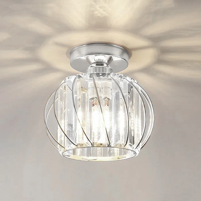 Skanto | Pendellampe svart glass kule taklampe