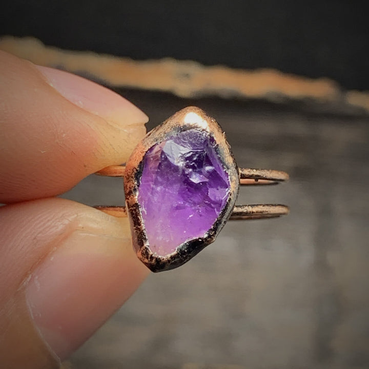 Skanto | Naturlig Ubehandlet Fødselsten Ring - Selina