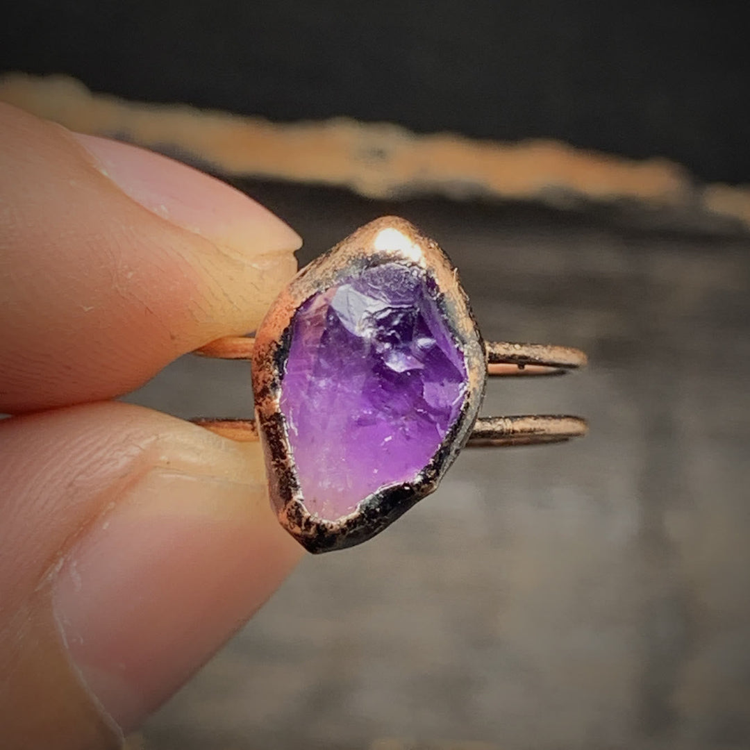 Skanto | Naturlig Ubehandlet Fødselsten Ring - Selina