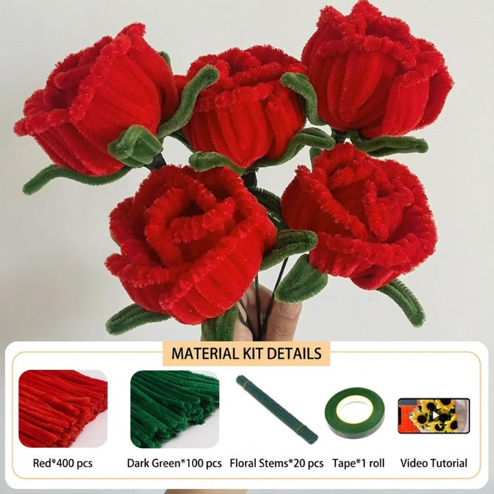 Skanto | DIY Chenille Blomsterkit