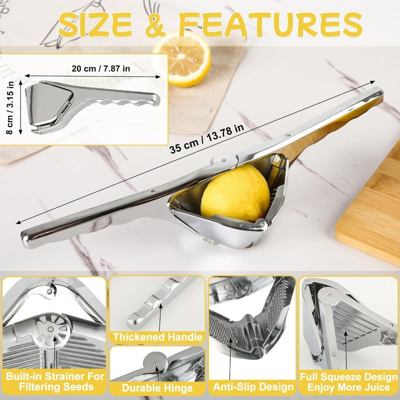 Uanstrengt Flat Citrus Presse Skanto