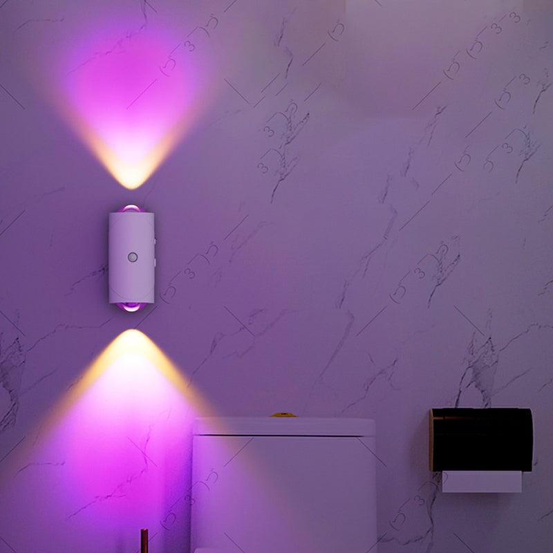 Skanto | Smart bevegelsessensor vegglampe med fargerik gradient