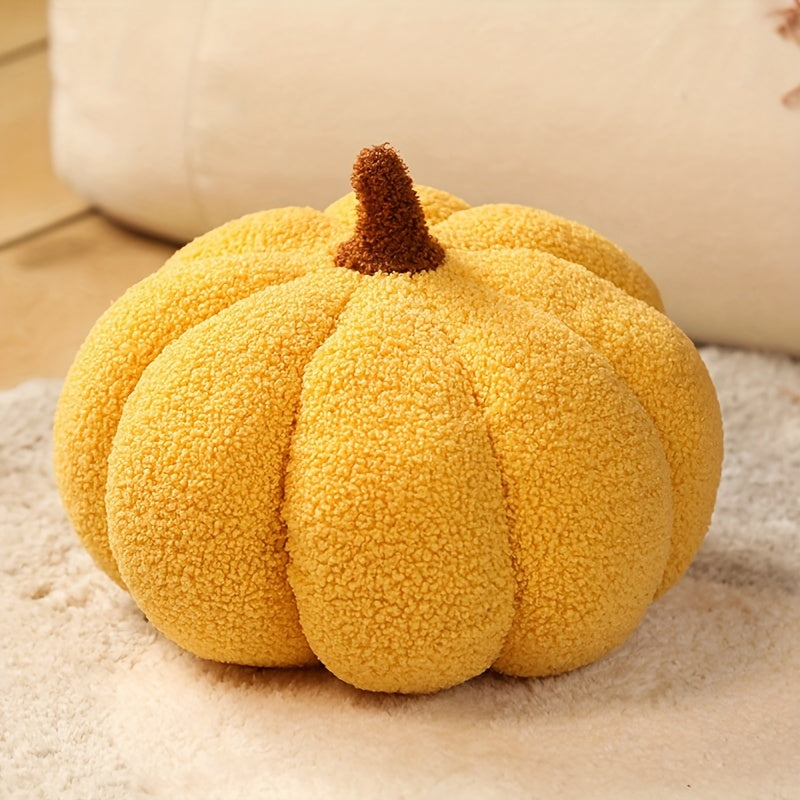 Myk Plush Gresskarpute - Dekorativ Videospill Plush Leketøy for Barn 0-3 År, Perfekt for Halloween | Skanto