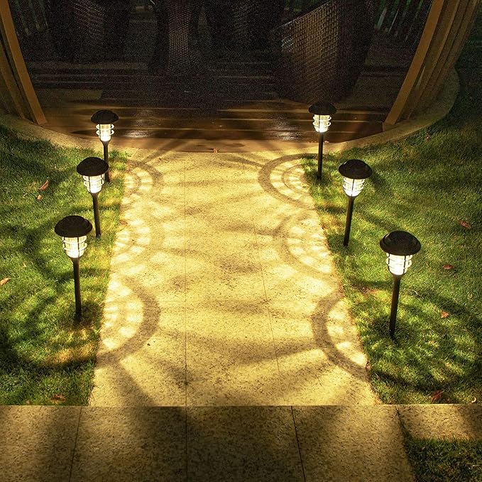 Premium Solar Torch Garden Lights - Set of 6 | Skanto