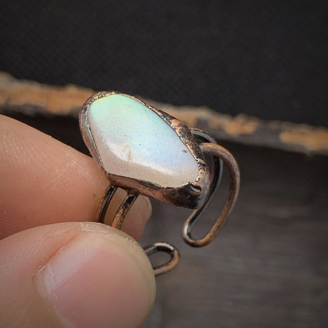 Skanto | Naturlig Ubehandlet Fødselsten Ring - Selina