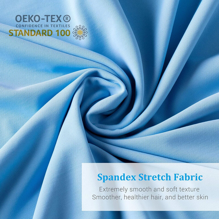 2-Pack Premium Silky Super Cooling Blue Pillowcases – Extreme Q-Max 0.5 | Skanto