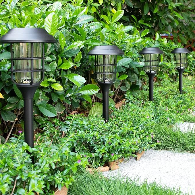 Premium Solar Torch Garden Lights - Set of 6 | Skanto