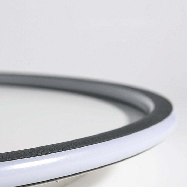LunaNova – Moderne LED-taklampe i metall/akryl for stue og soverom, ack/Hvit design