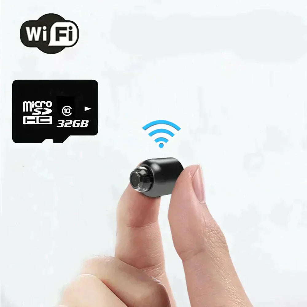 Skanto | Super liten WiFi overvåkningskamera nattsyn IP sikkerhetskamera