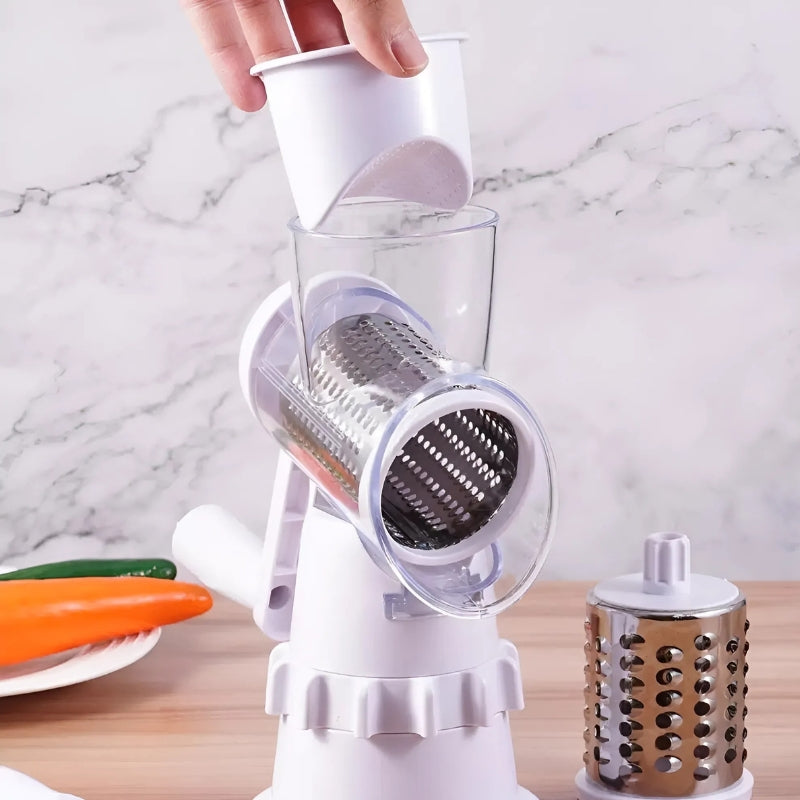 VeggieMaster Slicer - Håndholdt grønnsaksskjærer med 3 blader Skanto