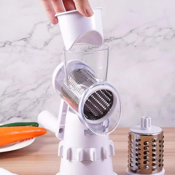 VeggieMaster Slicer - Håndholdt grønnsaksskjærer med 3 blader Skanto