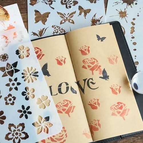 Norvo | Fargerik fingerteppe sett med stempler og linjaler for kreative barn