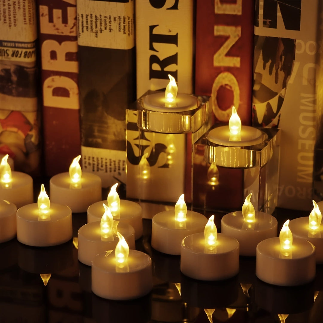 FlameFree LED Tealighter – Atmosfærisk Belysning for Hvert Øyeblikk Skanto